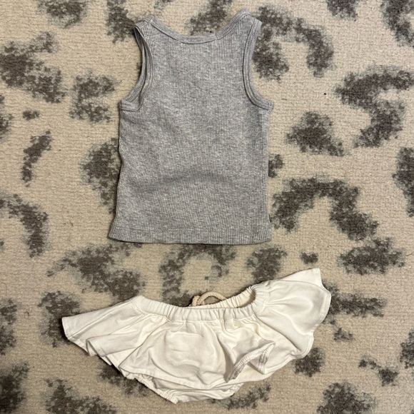 NWOT Oh Baby! Unicorn Tank Top with Skirt - Picture 2 of 6